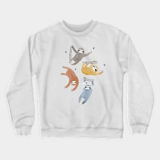 Sloths with love Crewneck Sweatshirt